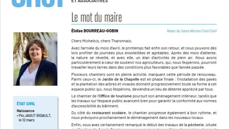 Le Chef Chef d'avril vient de paraître !