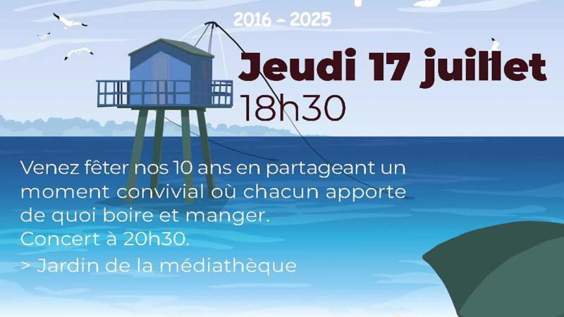 Lire à la plage  fête ses 10 ans !