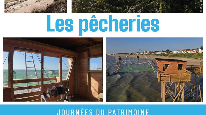 Journées du Patrimoine : les pêcheries, visites et lectures-spectacles