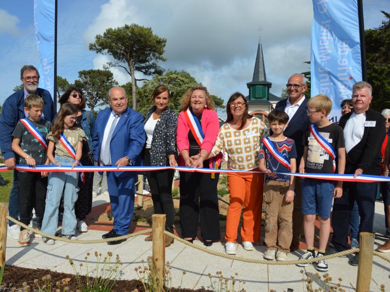 Inauguration du Jardin de la Chapelle